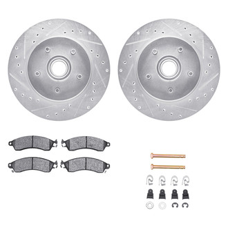 DFC® - PRO-KIT 5000+ Drilled and Slotted Front Brake Kit
