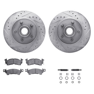 DFC® - PRO-KIT 5000+ Drilled and Slotted Front Brake Kit