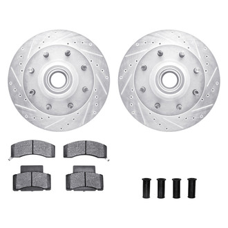 DFC® - PRO-KIT 5000+ Drilled and Slotted Front Brake Kit