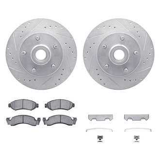 DFC® - PRO-KIT 5000+ Drilled and Slotted Front Brake Kit