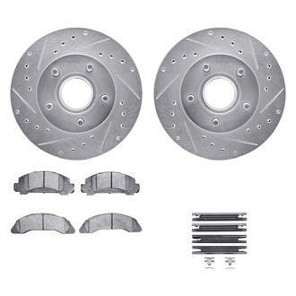 DFC® - PRO-KIT 5000+ Drilled and Slotted Front Brake Kit
