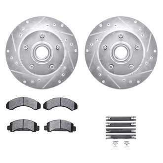 DFC® - PRO-KIT 5000+ Drilled and Slotted Front Brake Kit