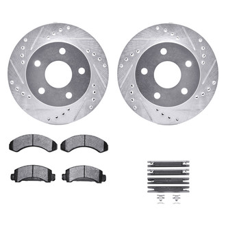 DFC® - PRO-KIT 5000+ Drilled and Slotted Front Brake Kit