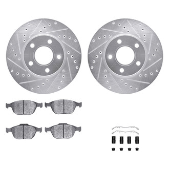DFC® - PRO-KIT 5000+ Drilled and Slotted Front Brake Kit