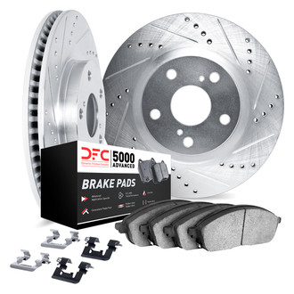DFC® - PRO-KIT 5000 Drilled and Slotted Brake Kit