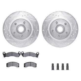 DFC® - PRO-KIT 5000+ Drilled and Slotted Front Brake Kit