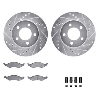 DFC® - PRO-KIT 5000+ Drilled and Slotted Front Brake Kit