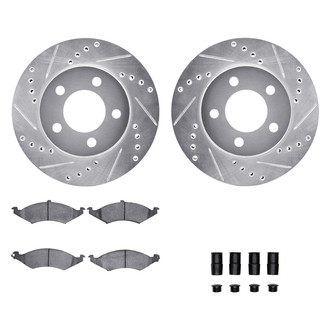 DFC® - PRO-KIT 5000+ Drilled and Slotted Front Brake Kit