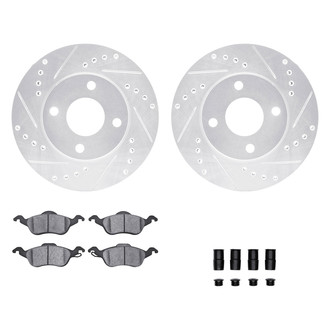 DFC® - PRO-KIT 5000+ Drilled and Slotted Front Brake Kit