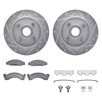 DFC® - PRO-KIT 5000+ Drilled and Slotted Front Brake Kit