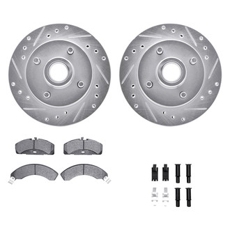 DFC® - PRO-KIT 5000+ Drilled and Slotted Front Brake Kit