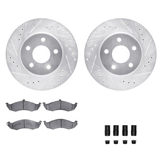 DFC® - PRO-KIT 5000+ Drilled and Slotted Front Brake Kit