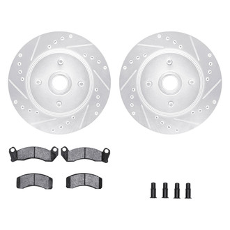 DFC® - PRO-KIT 5000+ Drilled and Slotted Front Brake Kit