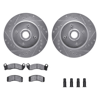 DFC® - PRO-KIT 5000+ Drilled and Slotted Front Brake Kit