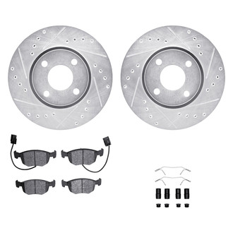 DFC® - PRO-KIT 5000+ Drilled and Slotted Front Brake Kit