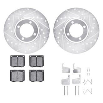 DFC® - PRO-KIT 5000+ Drilled and Slotted Front Brake Kit