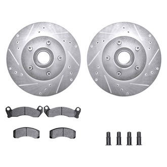 DFC® - PRO-KIT 5000+ Drilled and Slotted Front Brake Kit