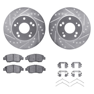 DFC® - PRO-KIT 5000+ Drilled and Slotted Front Brake Kit
