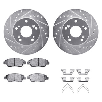 DFC® - PRO-KIT 5000+ Drilled and Slotted Front Brake Kit