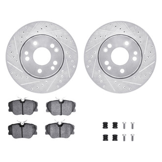 DFC® - PRO-KIT 5000+ Drilled and Slotted Front Brake Kit