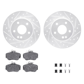 DFC® - PRO-KIT 5000+ Drilled and Slotted Front Brake Kit