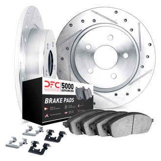 DFC® - PRO-KIT 5000 Drilled and Slotted Brake Kit