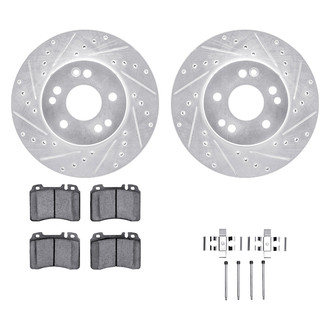 DFC® - PRO-KIT 5000+ Drilled and Slotted Front Brake Kit