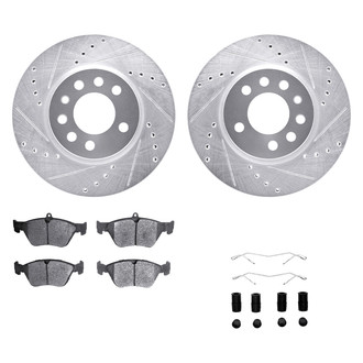 DFC® - PRO-KIT 5000+ Drilled and Slotted Front Brake Kit