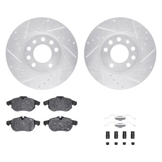 DFC® - PRO-KIT 5000+ Drilled and Slotted Front Brake Kit