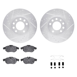DFC® - PRO-KIT 5000+ Drilled and Slotted Front Brake Kit