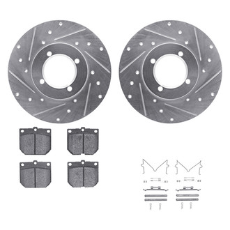 DFC® - PRO-KIT 5000+ Drilled and Slotted Front Brake Kit