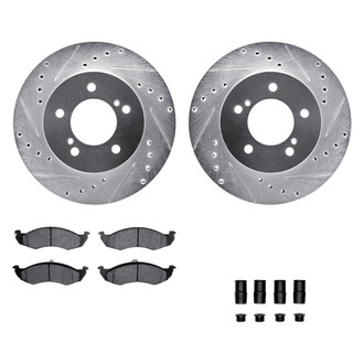 DFC® - PRO-KIT 5000+ Drilled and Slotted Front Brake Kit