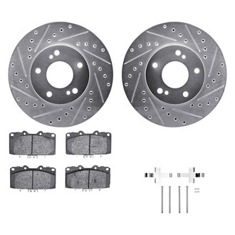 DFC® - PRO-KIT 5000+ Drilled and Slotted Front Brake Kit