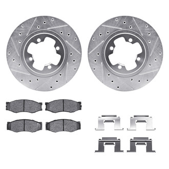 DFC® - PRO-KIT 5000+ Drilled and Slotted Front Brake Kit