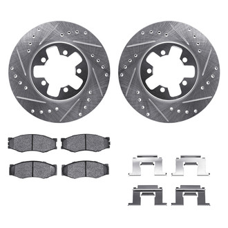 DFC® - PRO-KIT 5000+ Drilled and Slotted Front Brake Kit