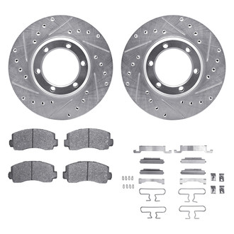 DFC® - PRO-KIT 5000+ Drilled and Slotted Front Brake Kit