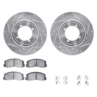 DFC® - PRO-KIT 5000+ Drilled and Slotted Front Brake Kit