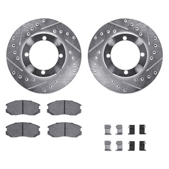DFC® - PRO-KIT 5000+ Drilled and Slotted Front Brake Kit