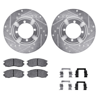 DFC® - PRO-KIT 5000+ Drilled and Slotted Front Brake Kit