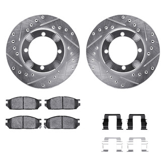 DFC® - PRO-KIT 5000+ Drilled and Slotted Front Brake Kit