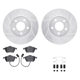 DFC® - PRO-KIT 5000+ Drilled and Slotted Front Brake Kit