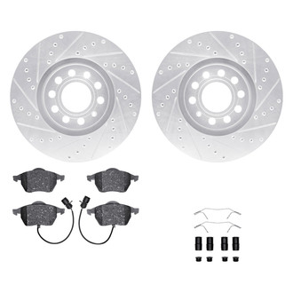 DFC® - PRO-KIT 5000+ Drilled and Slotted Front Brake Kit