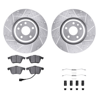 DFC® - PRO-KIT 5000+ Drilled and Slotted Front Brake Kit