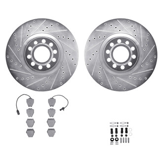 DFC® - PRO-KIT 5000+ Drilled and Slotted Front Brake Kit