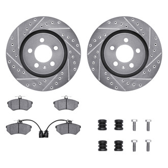 DFC® - PRO-KIT 5000+ Drilled and Slotted Front Brake Kit