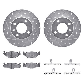 DFC® - PRO-KIT 5000+ Drilled and Slotted Front Brake Kit