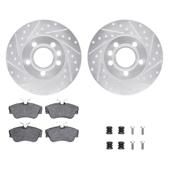 DFC® - PRO-KIT 5000 Drilled and Slotted Brake Kit