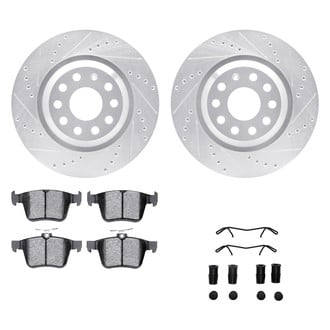 DFC® - PRO-KIT 5000 Drilled and Slotted Brake Kit