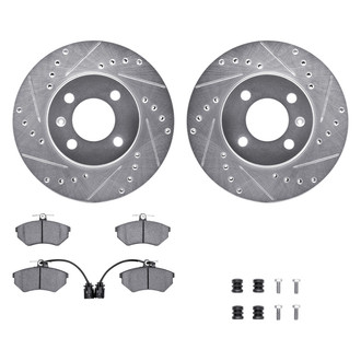DFC® - PRO-KIT 5000+ Drilled and Slotted Front Brake Kit