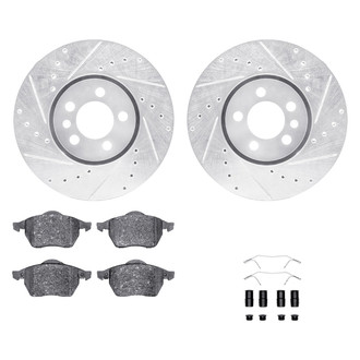 DFC® - PRO-KIT 5000+ Drilled and Slotted Front Brake Kit